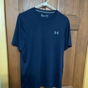 Uber Armour Blue Heat Gear Shirt